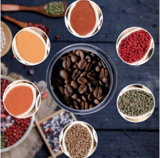 Powerful Nima Electric Grinder – Effortless Grinding for Spices, Masala & Coffee in Seconds!🚀