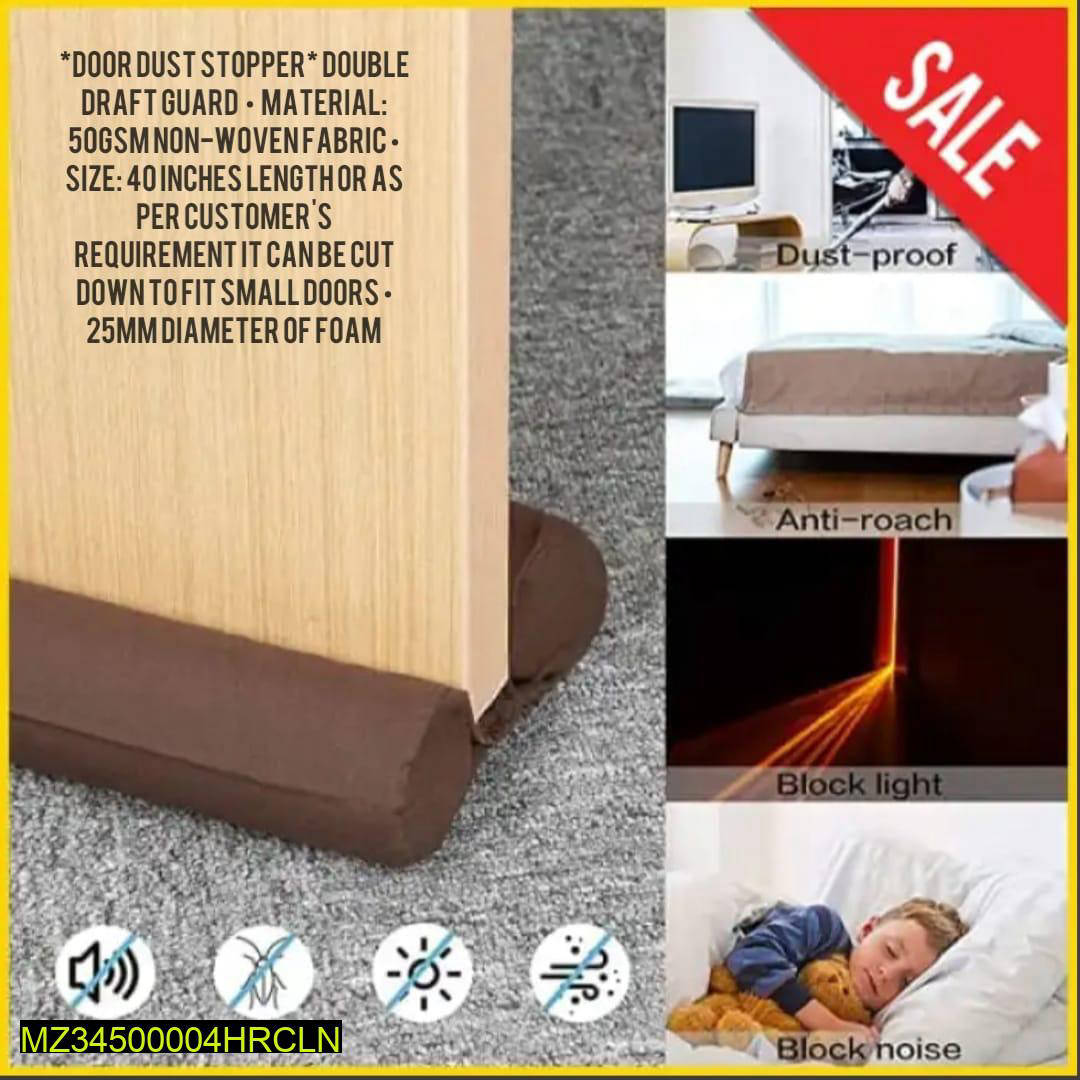 Door Dust Stopper Double Draft Guard