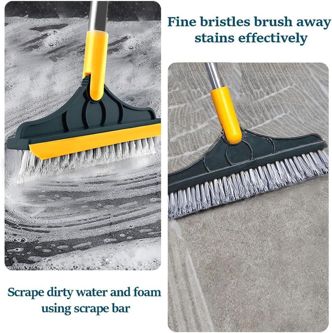 3 Pcs Cleaning Brush Set - Durable and Easy-To-Clean Plastic Tools for Bathroom Hygiene
