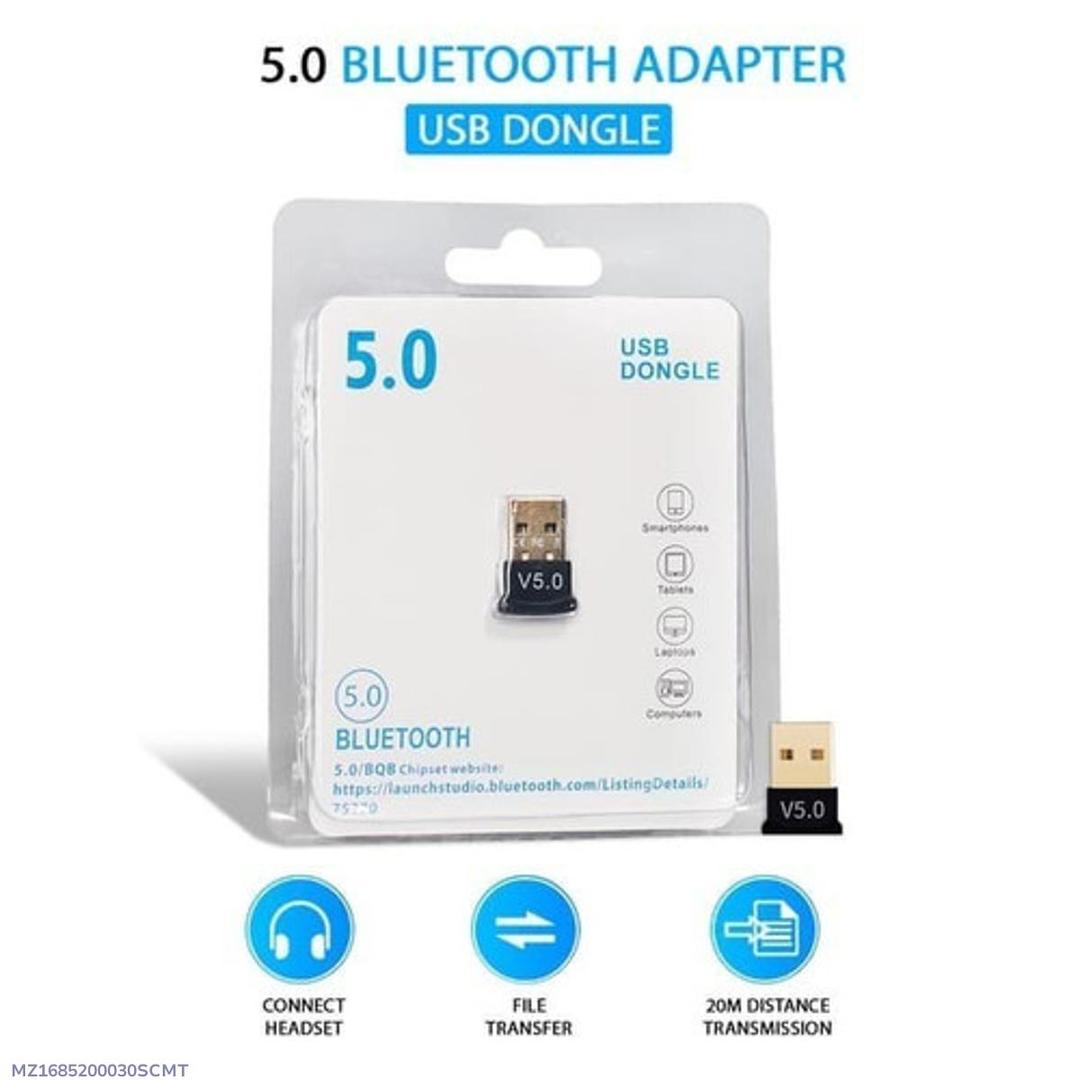 Bluetooth 5.0 USB Adapter Dongle – Wireless Audio Receiver/Transmitter for PC/Laptop